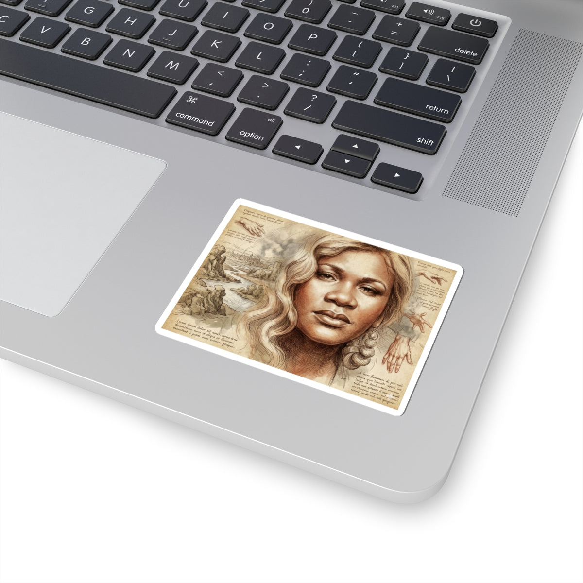 Lady Saw X Da Vinci Sticker