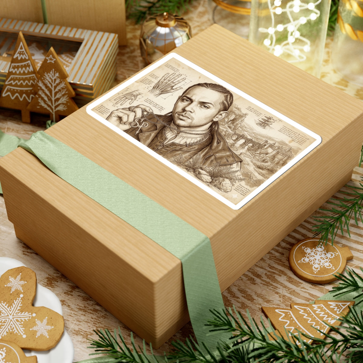 Sean Paul X Da Vinci Sticker