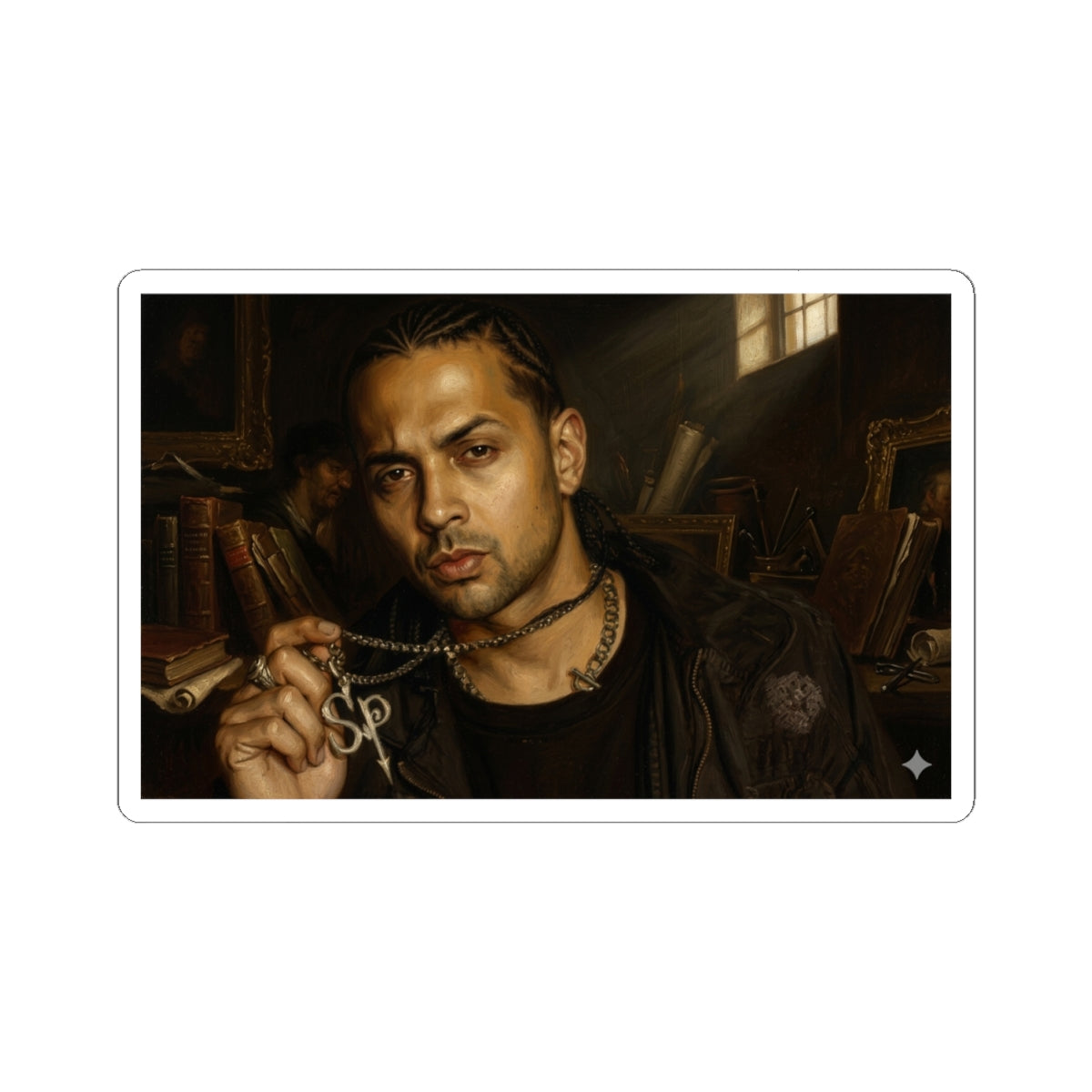 Sean Paul X Rembrandt Sticker