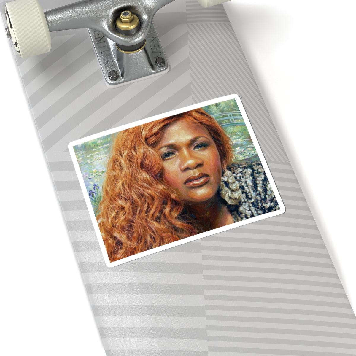 Lady Saw X Monet Sticker