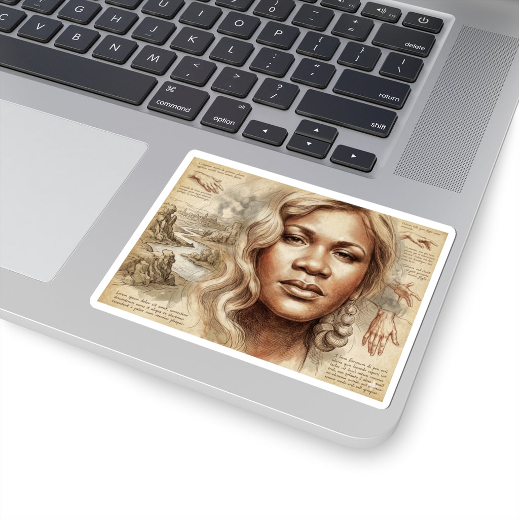 Lady Saw X Da Vinci Sticker