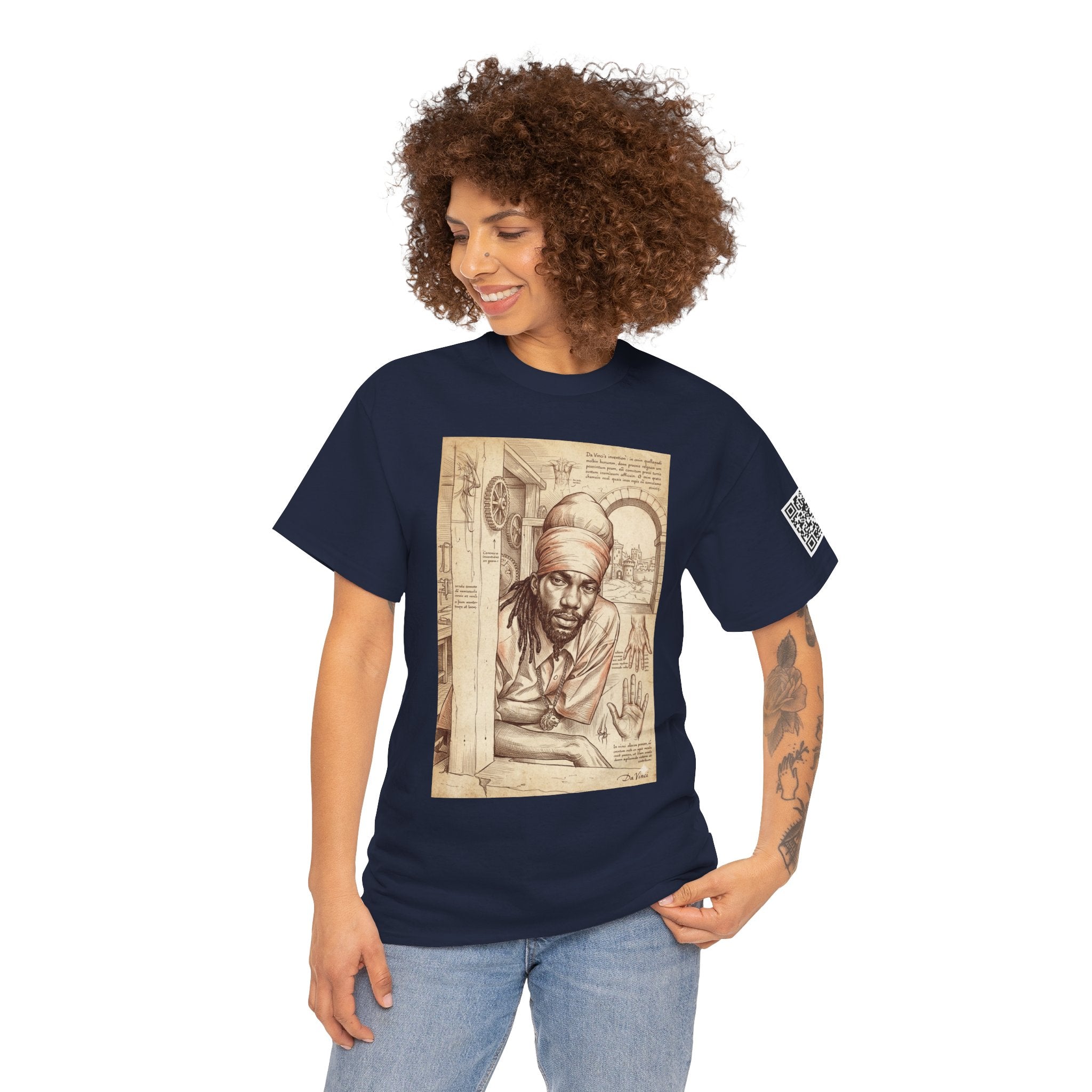 Sizzla X Da Vinci Graphic Tee
