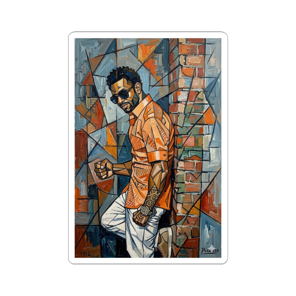 Shaggy X Picasso Sticker