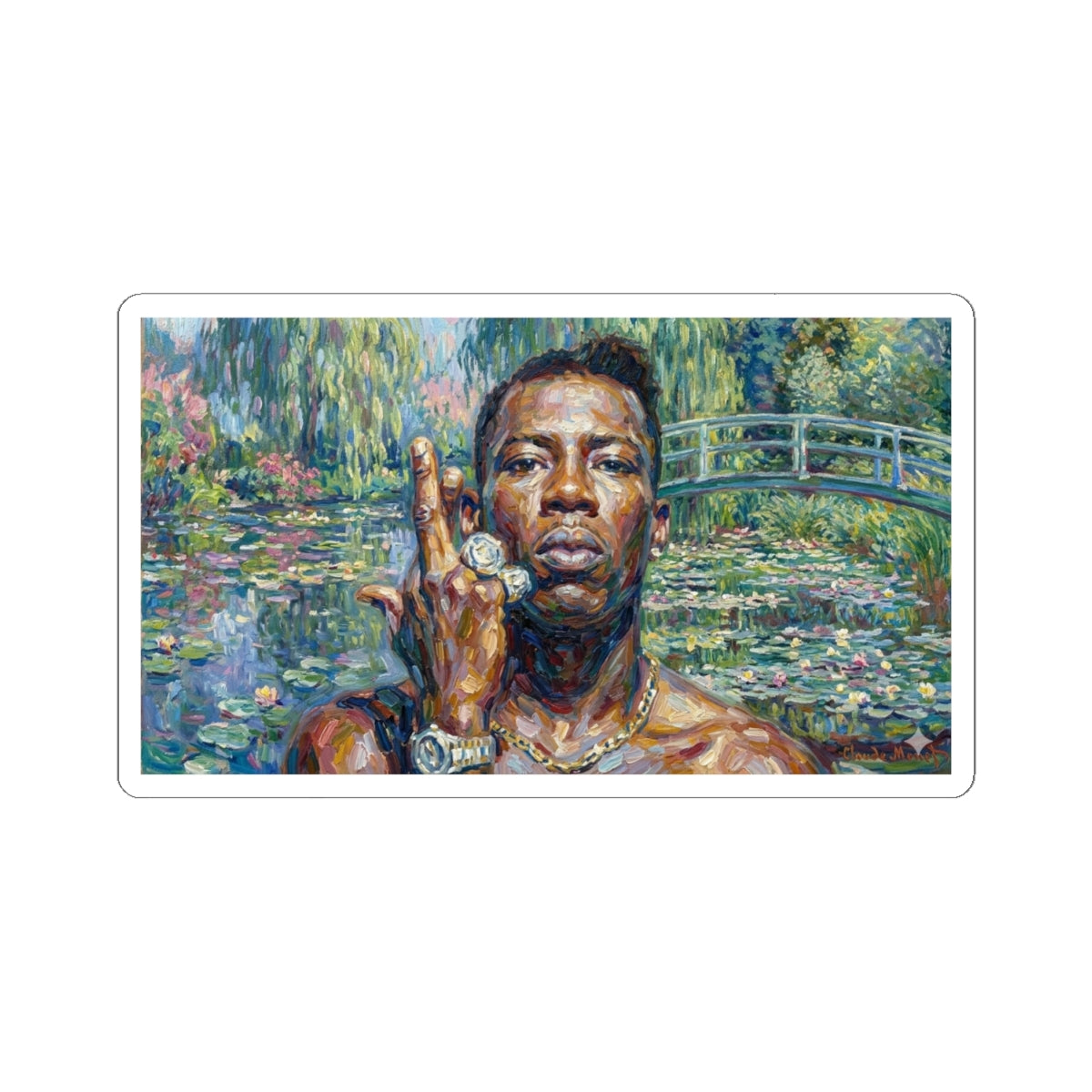 Shabba X Monet Sticker