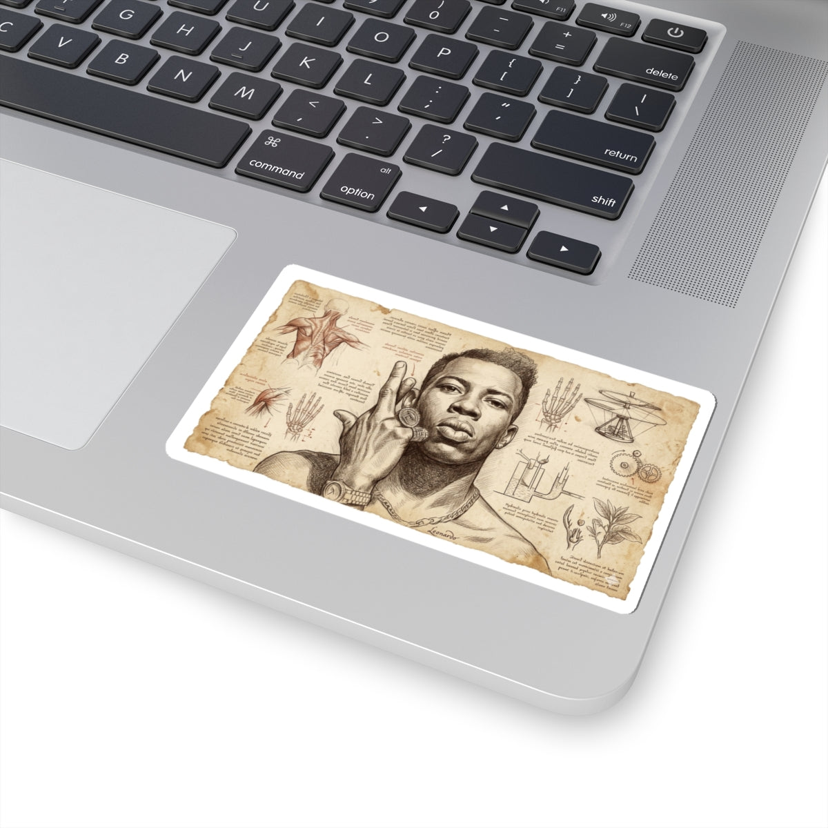 Shabba X Da Vinci Sticker