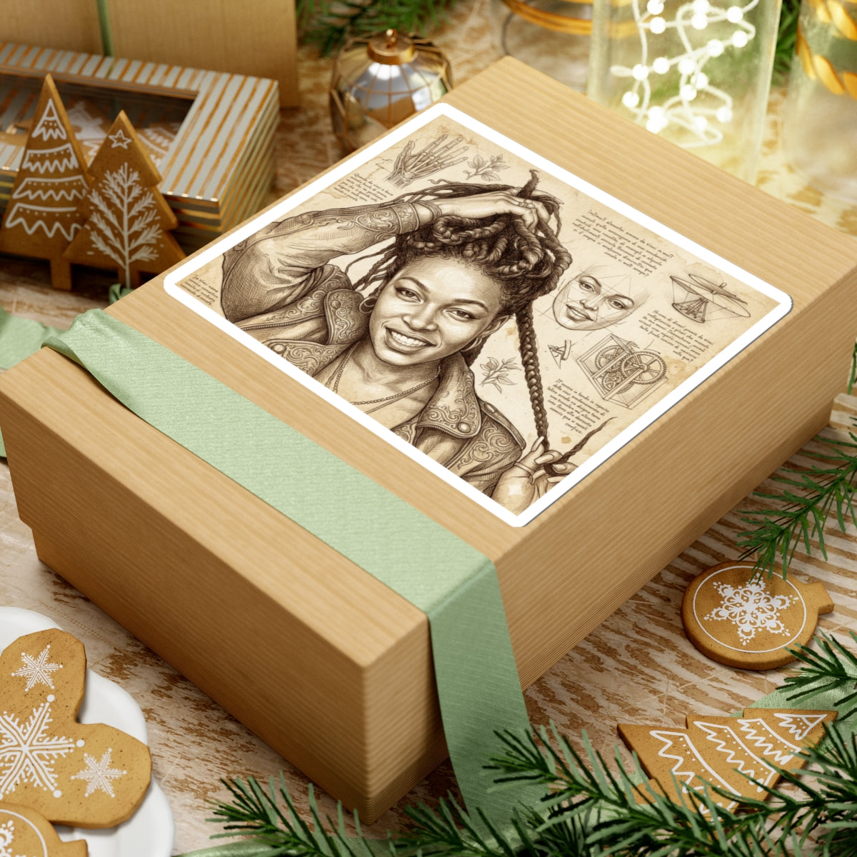 Patra X Da Vinci Sticker