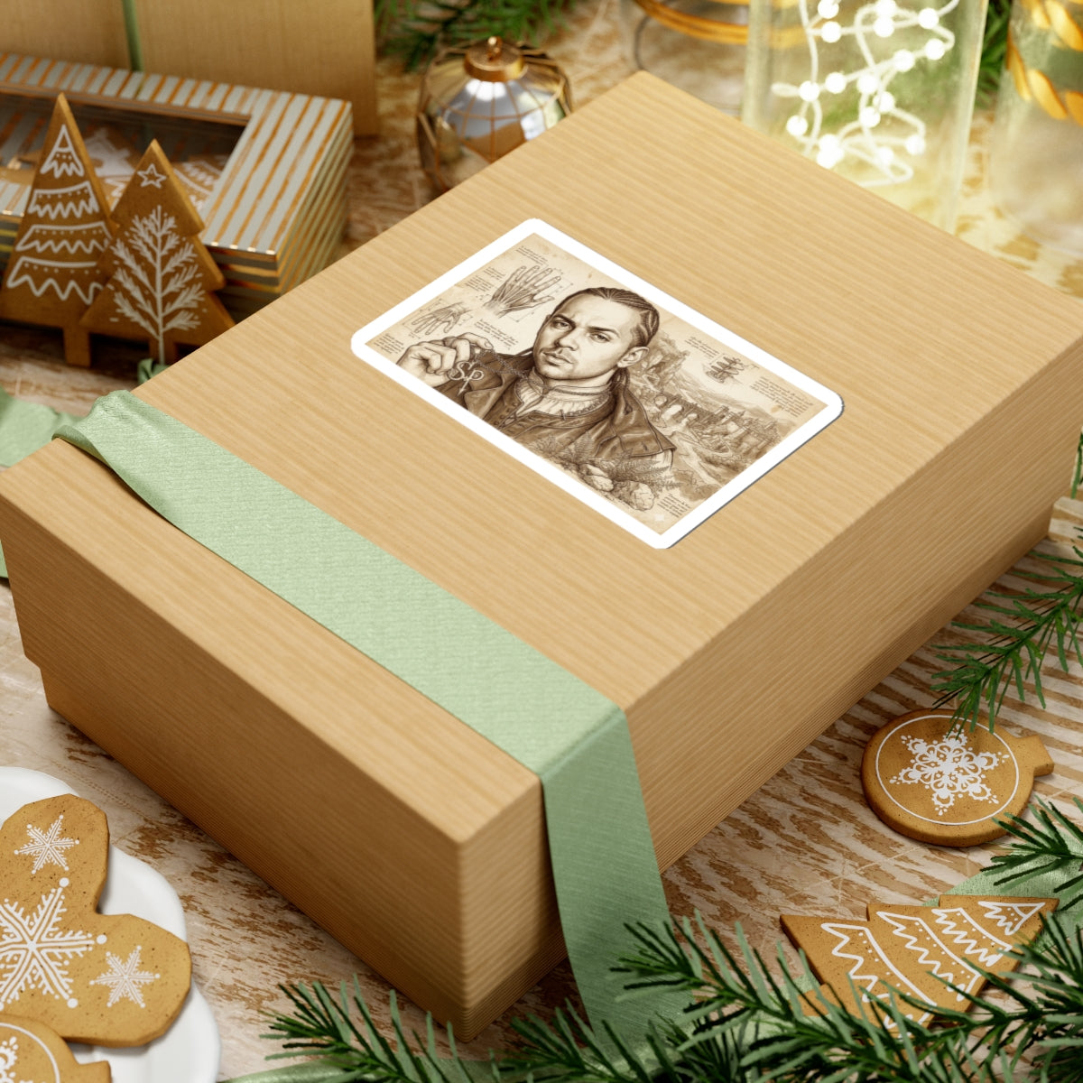 Sean Paul X Da Vinci Sticker